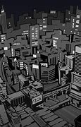 Image result for Persona 5 City Background Black
