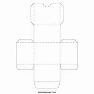 Image result for 3D Paper Box Template