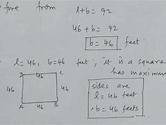 Image result for How to Find the Length and Width of a Rectangle Given the Perimeter Worksheet