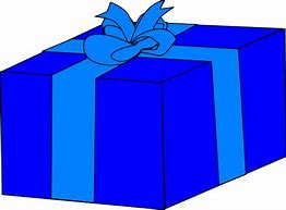Image result for Blue Gift Box Clip Art