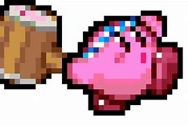 Image result for Kirby Pixel Art Roblox