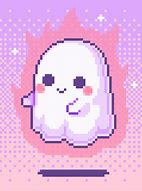 Image result for Pixel Art Ghost Gifs