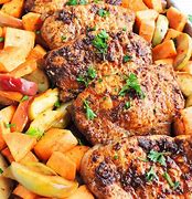 Image result for Apple Baked Pork Chops