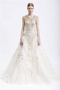 Image result for Cream and Gold Wedding Dress