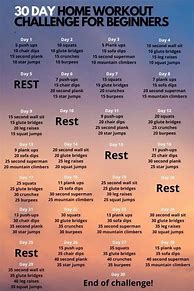 Image result for 30-Day Workout Challenge