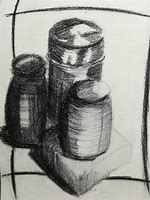 Image result for Charcoal Still Life Drawings On Paper