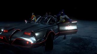Image result for Arkham Knight Adam West Batmobile