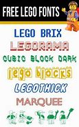 Image result for LEGO Typography