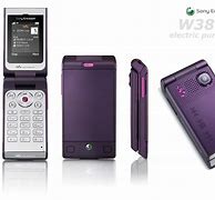 Image result for Sony Ericsson Purple Slide Phone