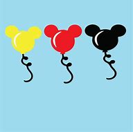 Image result for Mickey Mouse Balloon SVG