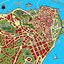 Image result for Map of Corfu with Fe Port