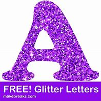 Image result for Printable Alphabet Letter I Glitter