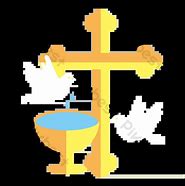 Image result for Background for Baptism with Cross Clip Art