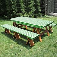 Image result for Fitted Picnic Table and Bench Covers