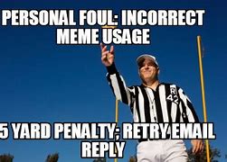 Image result for Replacement Ref Meme