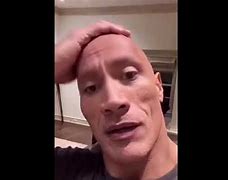 Image result for Dwayne Johnson as a Rock Meme