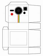 Image result for Paper Polaroid Camera Template