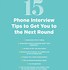 Image result for Phone Interview Tips