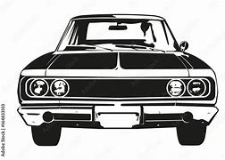 Image result for Muscle Car Silhouette