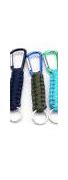 Image result for Paracord Keychain with Carabiner