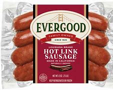 Image result for Spicy Sausage in Purple Box