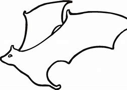 Image result for Bat Outline Art