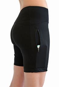 Image result for Women's Shorts with Zipper Pockets