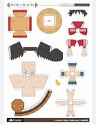 Image result for Luffy Papercraft