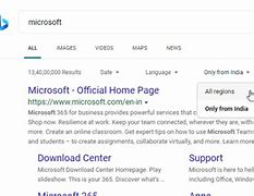 Image result for Bing Search Results