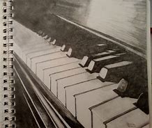 Image result for Piano Keys Sketch