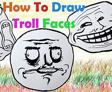 Image result for Troll Face How to Draw