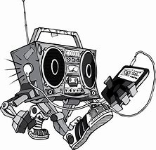 Image result for Graffiti Boombox PNG