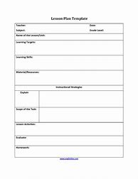 Image result for Word Template for Instructional Material