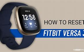 Image result for How to Restart Fitbit Versa