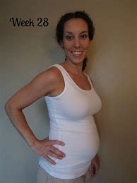 Image result for 28 Weeks Pregnant Baby Bump