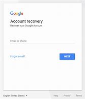 Image result for Account Recovery Page