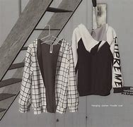 Image result for Sims 4 Vintage Hanging Cloths Set Coat