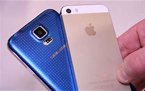 Image result for Galaxy S5 vs iPhone 5