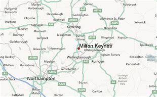 Image result for Milton Keynes England Map