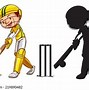 Image result for Boy Playing Cricket in Sunset Shadow