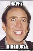 Image result for Nicolas Cage Birthday Meme