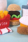 Image result for Crochet Play Food
