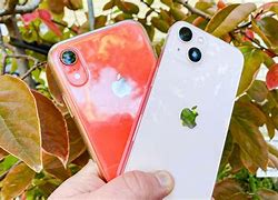 Image result for iPhone XR vs iPhone 13 Mini