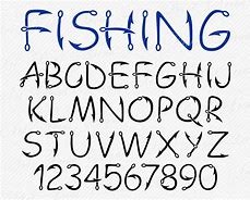 Image result for Free SVG Fish Hook W Font
