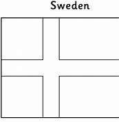 Image result for Sweden Flag Black and White
