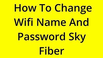 Image result for How to Change a Wi-Fi Name and Password