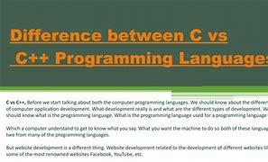 Image result for Difference Between C and R Programming