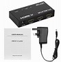 Image result for Dual HDMI Splitter