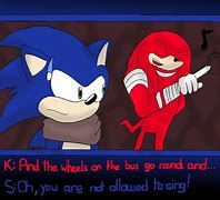 Image result for Sonic the Hedgehog deviantART Knuckles Singing