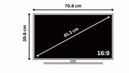 Image result for 32 Inch TV Size Comparison
